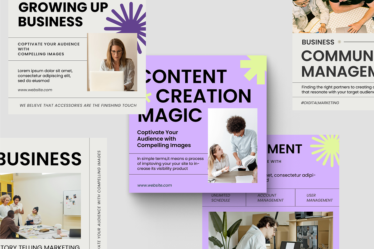 Digital Marketing Instagram Post, a Social Media Template by SquidPixey (Photo 4 of 6)