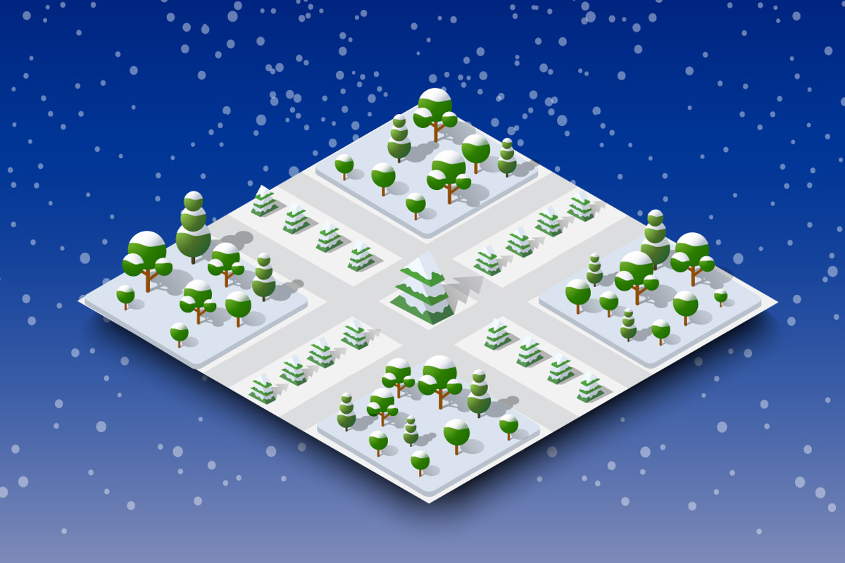 Bundle city set, a Technology Illustration by AlexZeL (Photo 5 of 13)