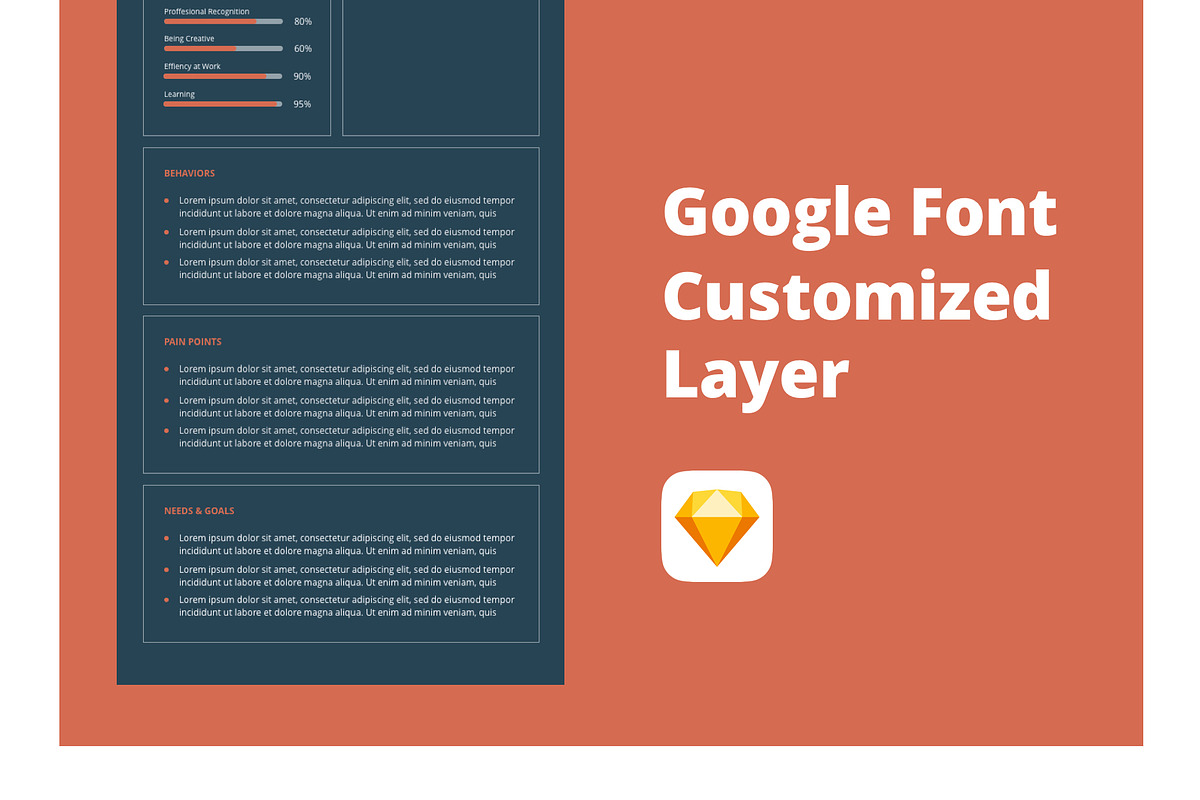 UX Kit - User persona, a Templates & Theme by RedRiver Studio (Photo 3 of 5)