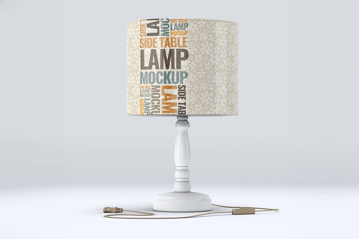 Table Lamp Mock-Up, a Product Mockup by Xtrahive