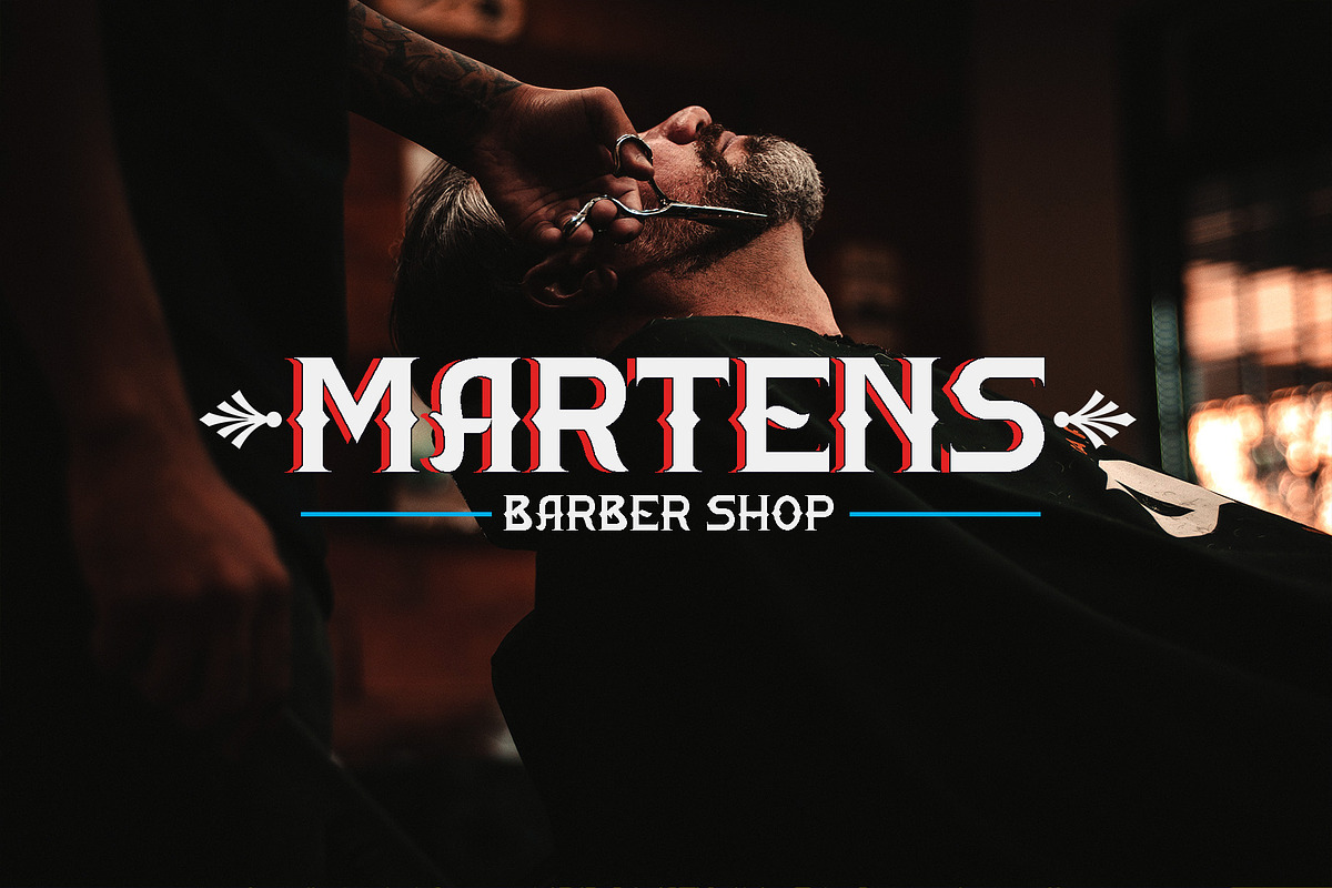 Jhon Martens Vintage Typeface, a Blackletter Font by asepmaulanaramdhan (Photo 4 of 6)