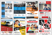 New-150 Multipurpose Flyers Bundle, a Flyer Template by AfzaalGraphics (Thumbnail 19 of 35)