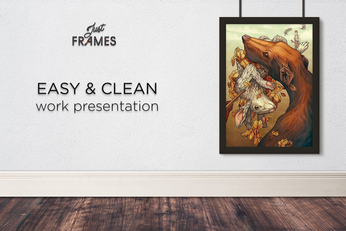 Just Frames - Prints Mockups, a Print Template by Frisk Shop (Photo 3 of 5)