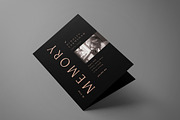 Funeral Program Template, a Brochure Template by VectorVactory (Thumbnail 6 of 7)