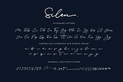Silen - Stylish signature font, a Handwritten Font by alphArtype (Thumbnail 10 of 11)