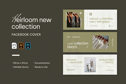 Heirloom Collection - Facebook Cover