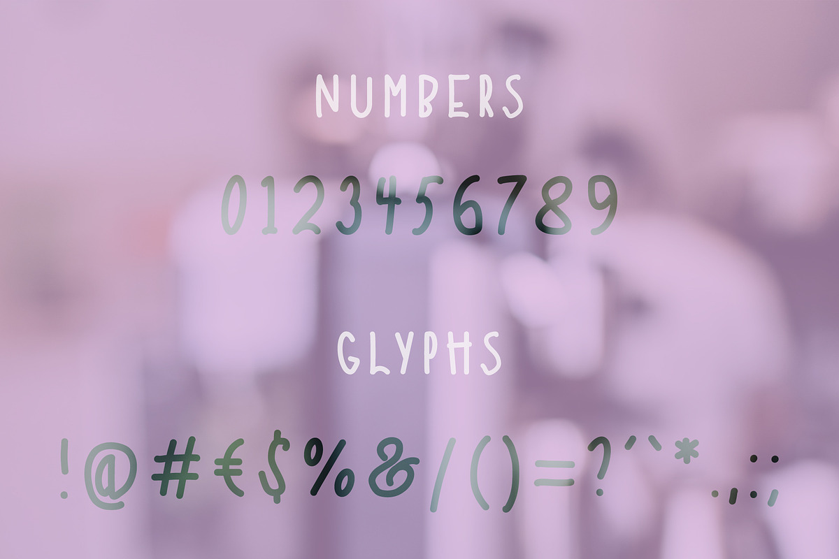 Mama Cute Handwriting Font, a Handwritten Font by NordicStyleSE (Photo 5 of 7)