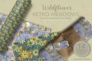 Wildflower Meadows Pattern Set
