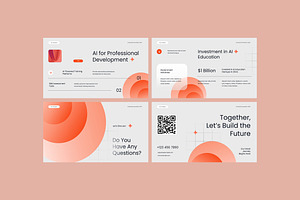 AI Technology Education Slides, a Presentation Template by fakhroo