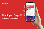 Nemesis - NFT Market Collection Apps, an UI Kit Template by Minialis (Thumbnail 6 of 6)