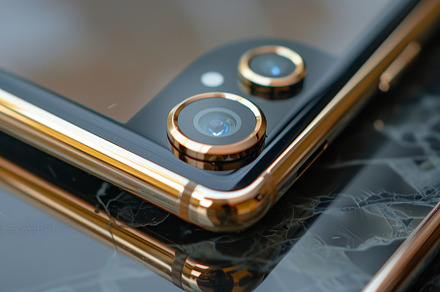 Closeup of a Smartphones Camera Lens, a Photo by Iftikhar Alam