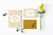 Wedding Invitation Stationery Suite, an Invitation Template by Pingebat (Thumbnail 4 of 10)