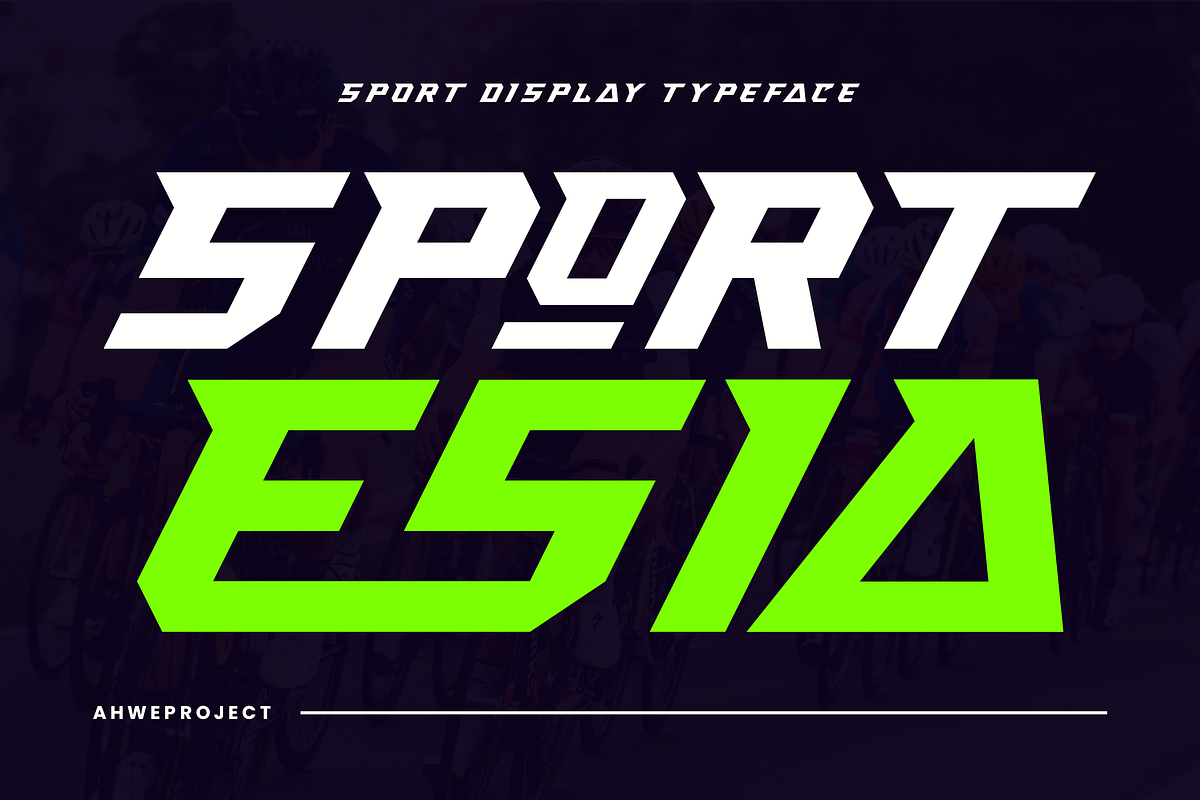 Sportesia - Sport Display, a Sans Serif Font by ahweproject (Photo 4 of 8)