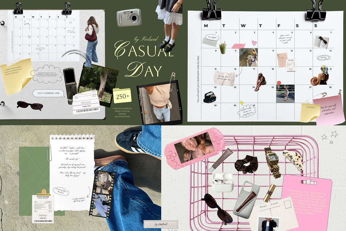 1500+ Collage Bundle, an Object Graphic by Feelsoul (Photo 6 of 13)