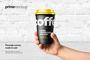 Paper Coffee Cup Mockup Bundle