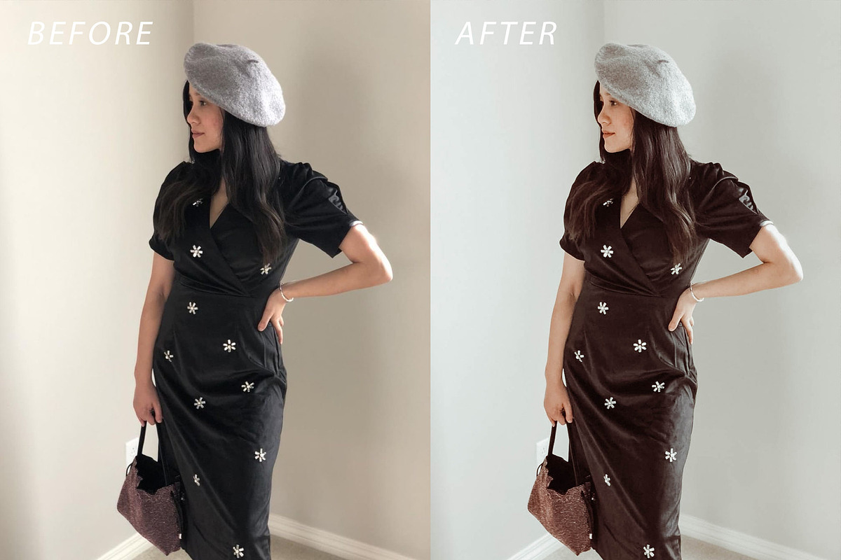 Mobile Lightroom Presets - Coco preview 2