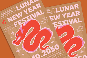 Chinese New Year Fest Flyer