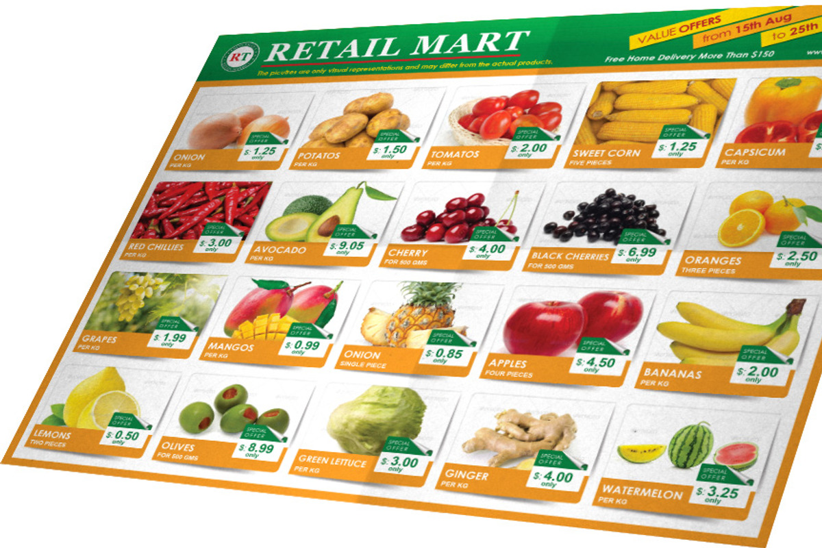 Retail Mart Flyer, a Flyer Template by Sainath Chillapuram (Photo 4 of 4)