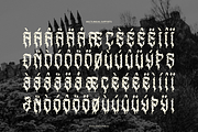 Menda Hixeon | Blackletter Typeface, a Blackletter Font by Denustudios (Thumbnail 11 of 12)