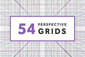 54 Perspective Grids for drawing