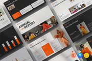 Annual Report Presentation Template, a Presentation Template by evgenystudio (Thumbnail 1 of 5)