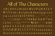 CS Sargent Drawn, a Serif Font by Craft Supply Co. (Thumbnail 8 of 8)