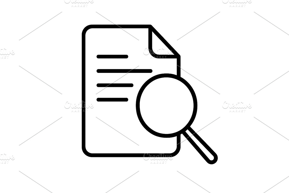 Document analysis takes place using, an Education Illustration by ZinetroN