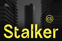 CS Stalker – Inktrap Font