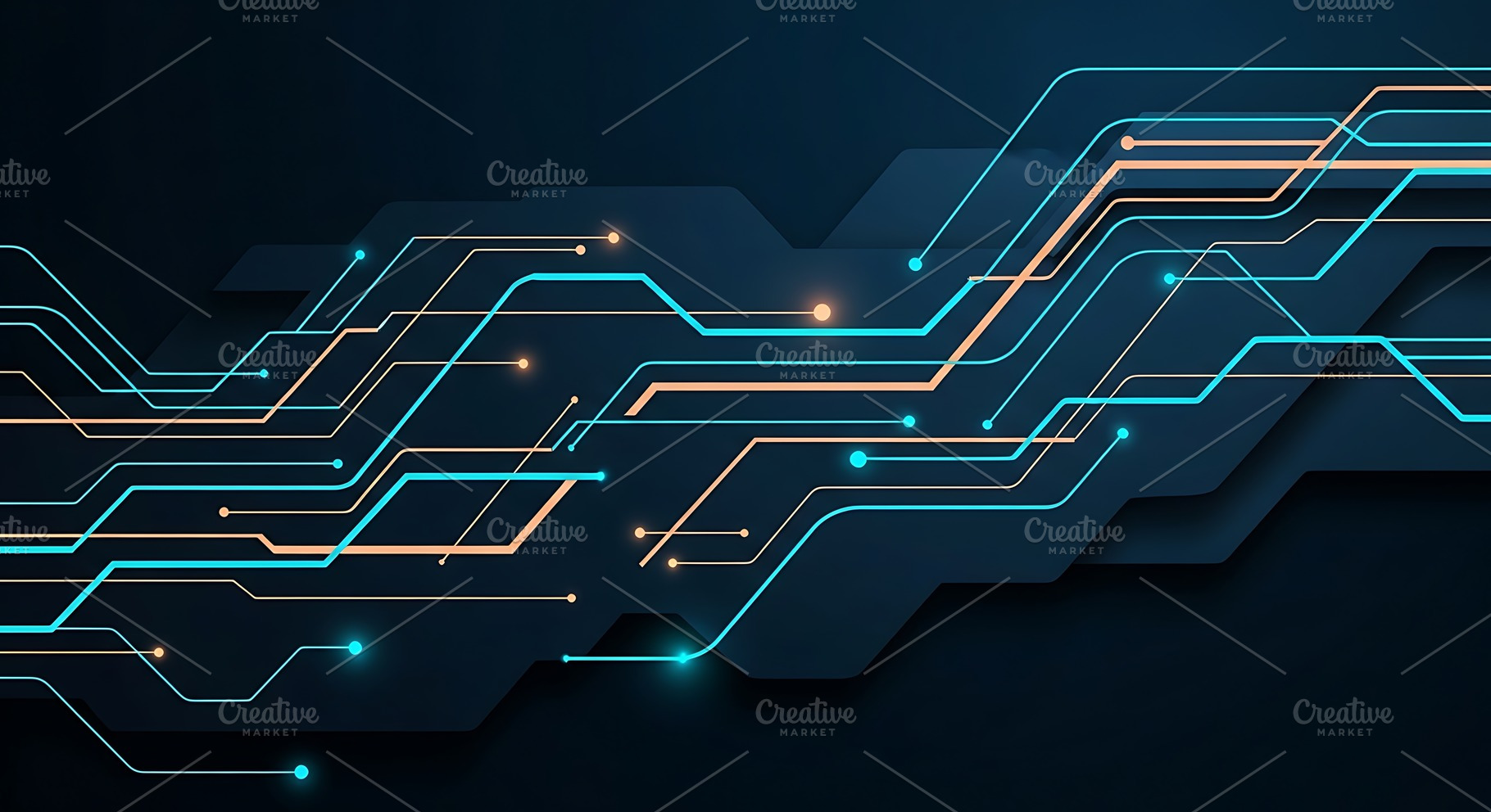 Abstract circuit board design with, a Technology Photo by Artonix