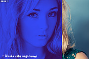 Duo-Blue Duotone Photoshop Action preview 4