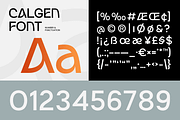 Calgen Display Iconic Branding Font, a Sans Serif Font by TokoPress (Thumbnail 11 of 13)