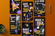 Indie Rock Festival Instagram Story, a Social Media Template by Annora Studio (Thumbnail 3 of 6)
