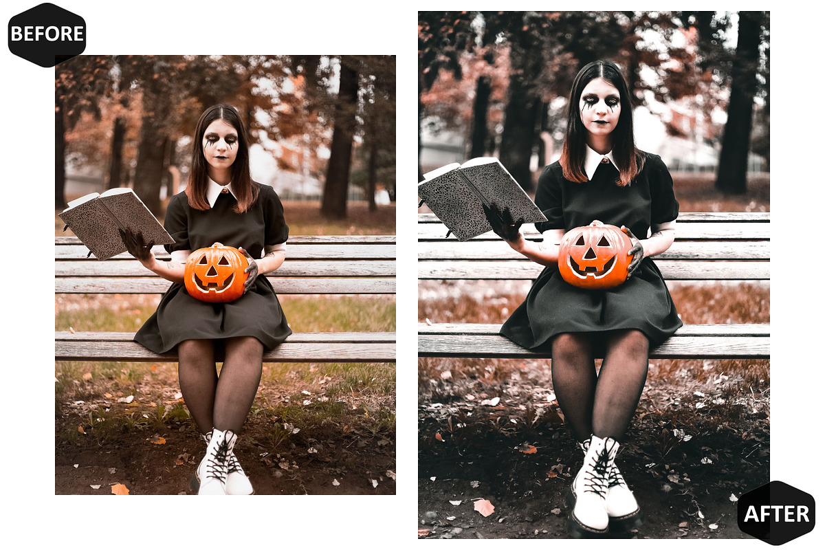 12 The Worst Witch Photoshop Actions, an Action Add-On by Hue Palettte Studio (Photo 2 of 10)