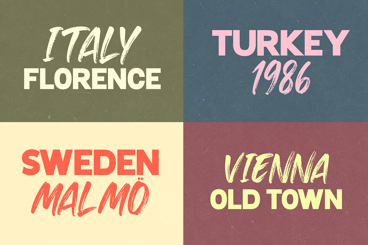 Advance Glowing - Duo Font, a Script Font by Madjack.font (Photo 11 of 13)