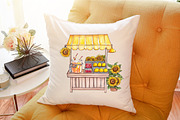 Vintage Retro Summer Clipart, an Illustration by Sublimation Artist (Thumbnail 5 of 6)