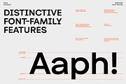 Alphazet Font-Family, a Sans Serif Font by Type Forward (Thumbnail 8 of 8)