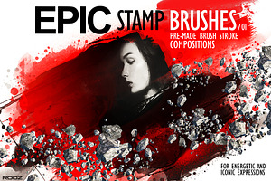 Epic Stamp Brush Compositions