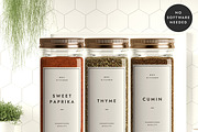 Canva Spice Jar Label LA007 (Lima), a Stationery Template by Draca Design Co (Thumbnail 3 of 3)