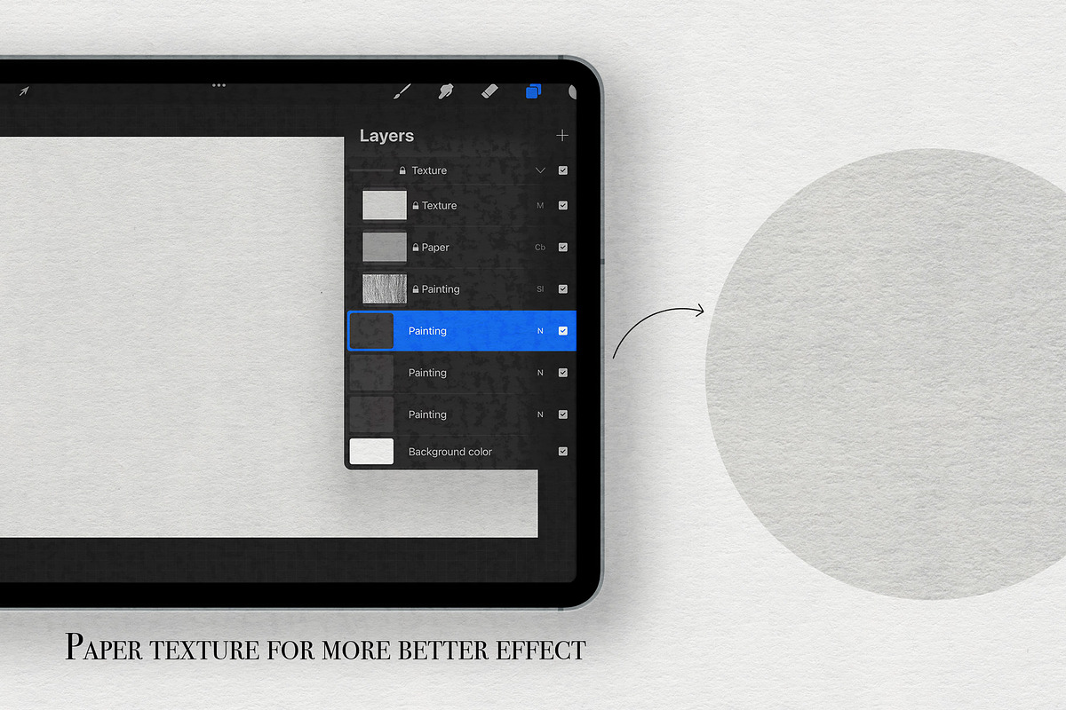 Graphite Pencils for Procreate, a Brush Add-On by Jenteva Art (Photo 5 of 11)