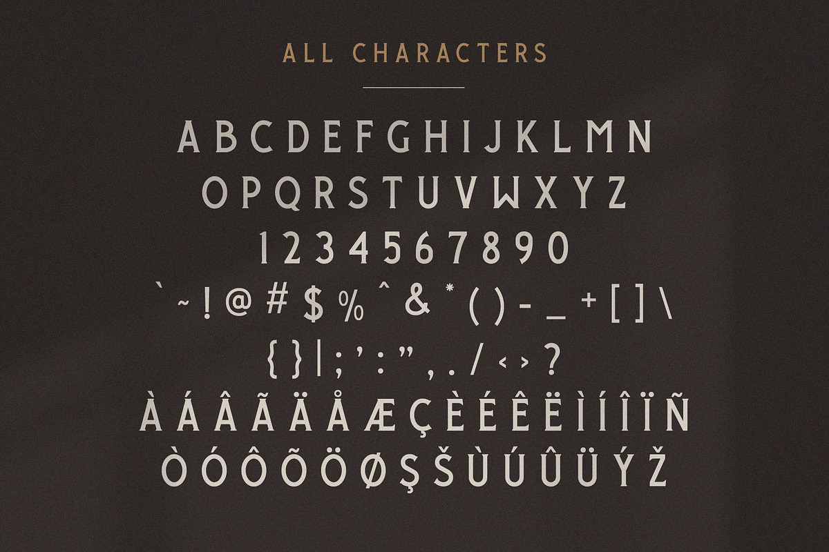 Giroud - Condensed Serif Font, a Serif Font by Craft Supply Co. (Photo 9 of 10)