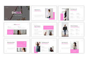 Shiva Fashion Minimalist PowerPoint