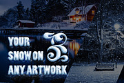 Snow Generator, a Layer Style Add-On by Simberline (Thumbnail 4 of 5)