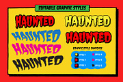 House of Spook Show Collection, a Handwritten Font by Paper Moon Graphic Supply (Thumbnail 5 of 24)
