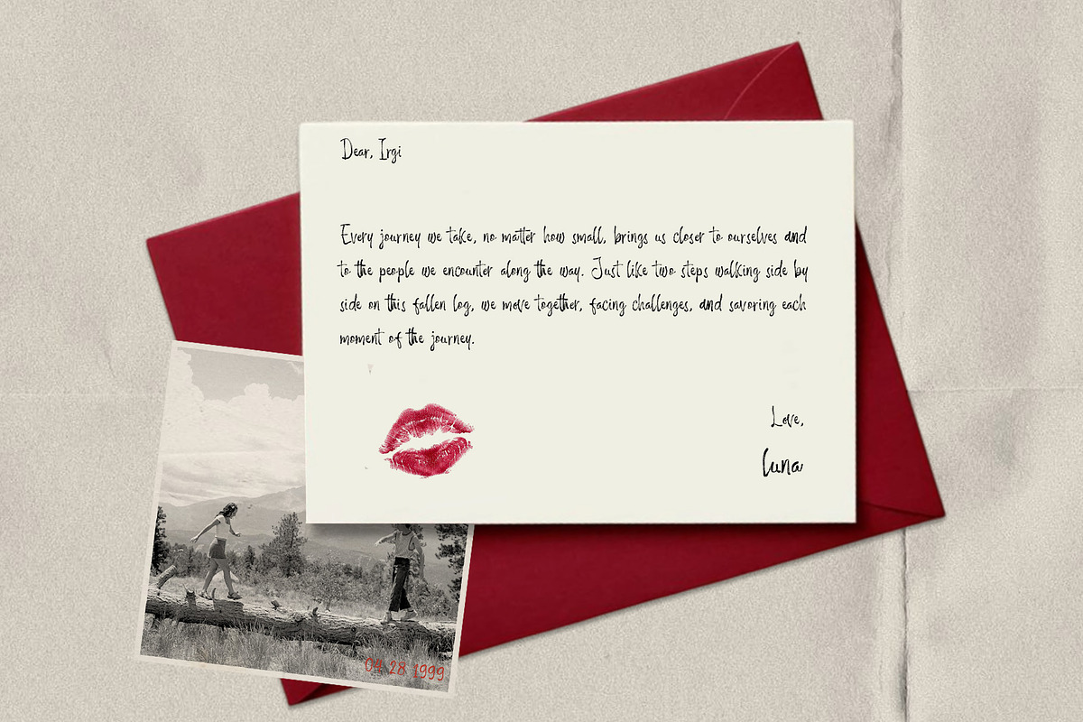 Messy Memoir - Handwritten Font, a Handwritten Font by Inviline.co (Photo 9 of 10)