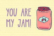 Jamberry Font, a Sans Serif Font by Kellie Jayne Studio (Thumbnail 2 of 10)