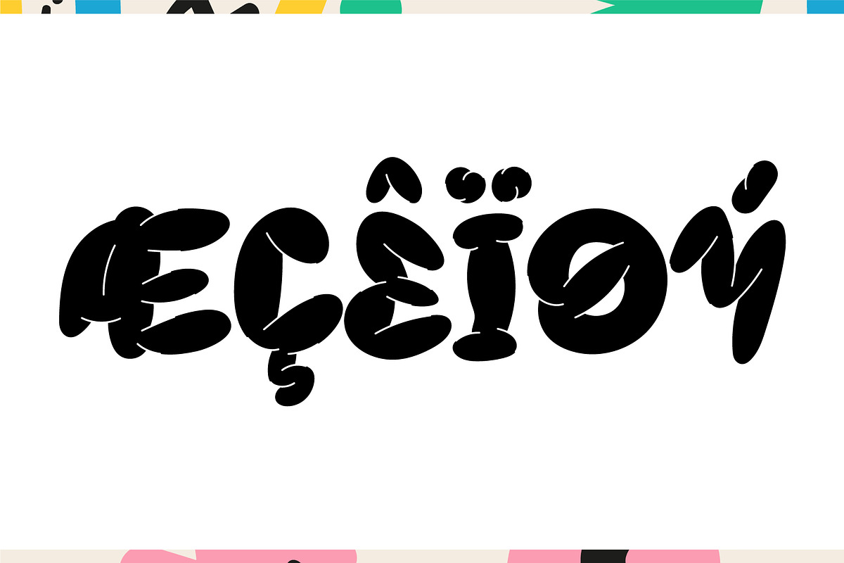 Baluno. OTF-SVG Color font family., a Symbol Font by Luxfont (Photo 4 of 12)