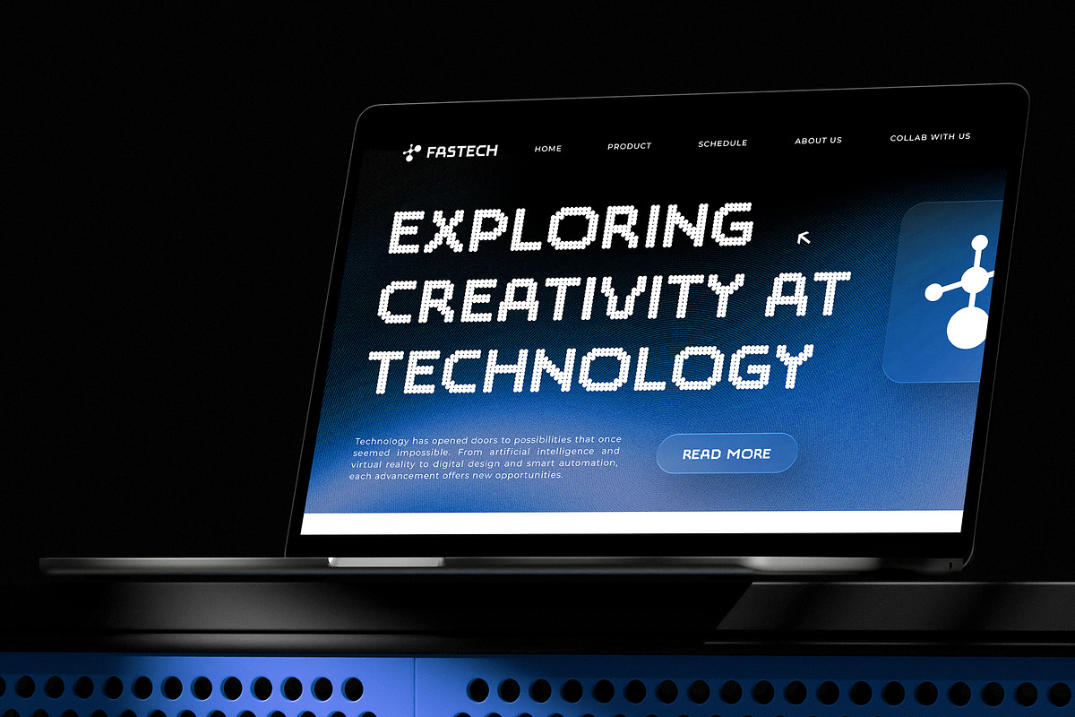 Agnotech - Futuristic Dot Pixel Sans, a Sans Serif Font by Typia Nesia (Photo 11 of 12)
