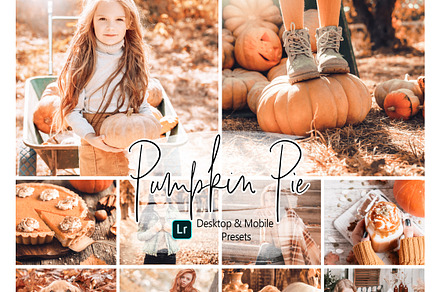 10 Pumpkin Pie Lightroom Presets