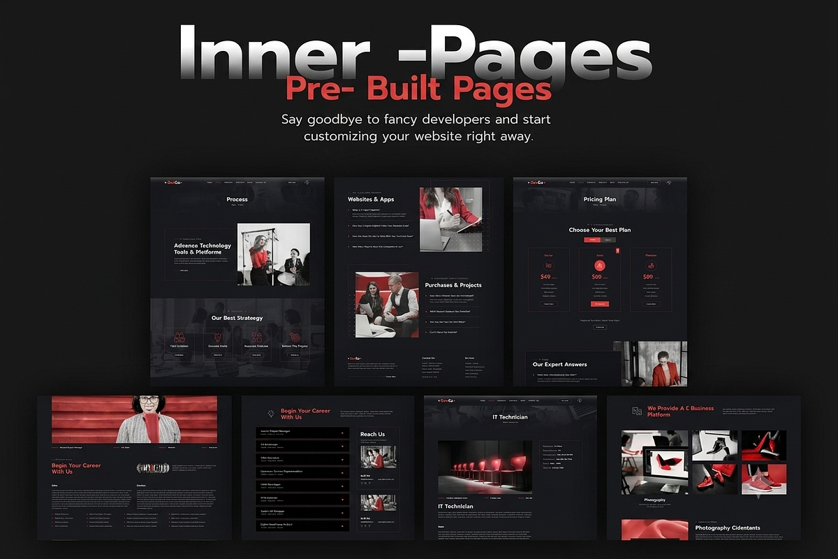 Gaaga - Creative Agency Theme, a WordPress Template by ThemesRain (Photo 3 of 3)