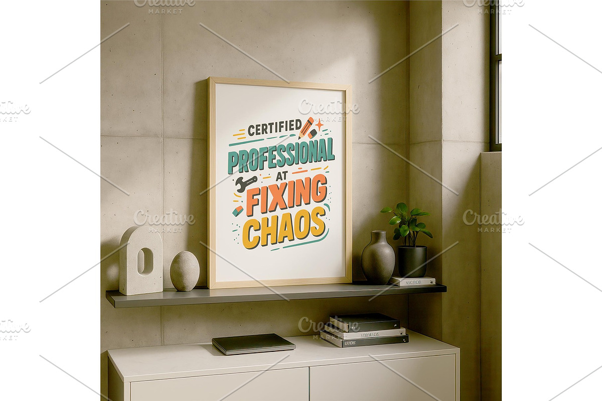 Professional at Fixing Chaos Art, a Background Graphic by LaseredNinja (Photo 5 of 7)